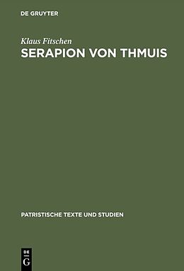 Fester Einband Serapion von Thmuis von Klaus Fitschen