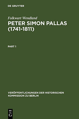Fester Einband Peter Simon Pallas (1741-1811) von Folkwart Wendland