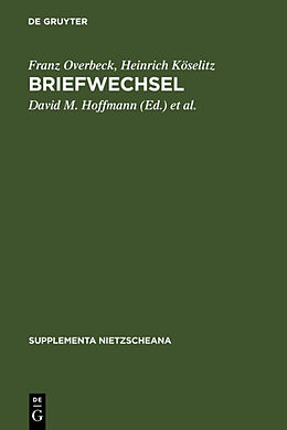 Fester Einband Briefwechsel von Franz Overbeck, Heinrich Köselitz