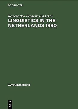 Fester Einband Linguistics in the Netherlands 1990 von 