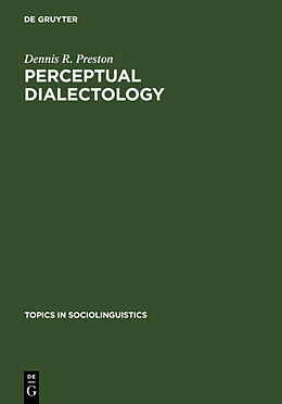 Fester Einband Perceptual Dialectology von Dennis R. Preston