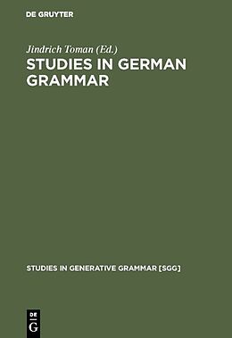 Fester Einband Studies in German Grammar von 