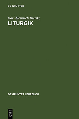Paperback Liturgik von Karl-Heinrich Bieritz