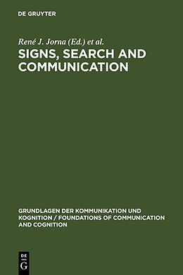 Fester Einband Signs, Search and Communication von 