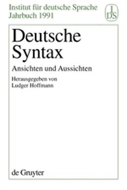 Fester Einband Deutsche Syntax von 