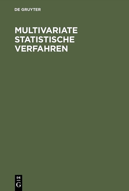 Multivariate statistische Verfahren