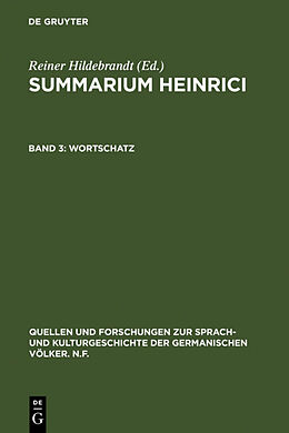 Fester Einband Summarium Heinrici / Wortschatz von 
