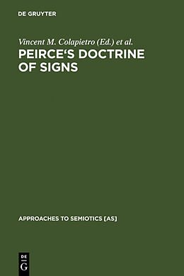 Livre Relié Peirce's Doctrine of Signs de 