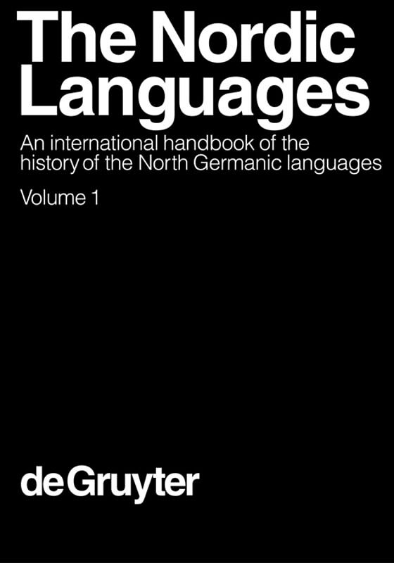 The Nordic Languages. Volume 1. Vol.1