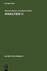 Fester Einband Martin Barner; Friedrich Flohr: Analysis / Analysis II von Martin Barner, Friedrich Flohr