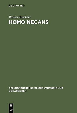 Fester Einband Homo Necans von Walter Burkert