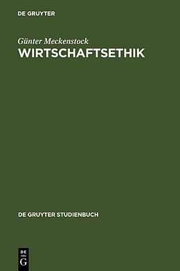 Fester Einband Wirtschaftsethik von Günter Meckenstock