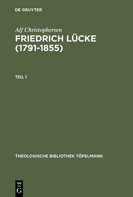 Friedrich Lücke (17911855)