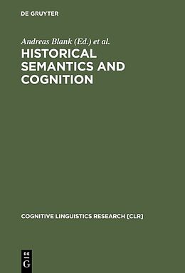 Livre Relié Historical Semantics and Cognition de 