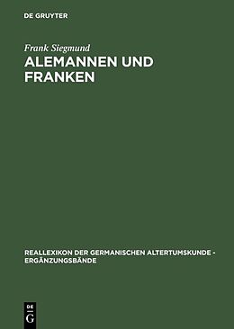 Fester Einband Alemannen und Franken von Frank Siegmund