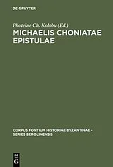 Fester Einband Michaelis Choniatae Epistulae von 