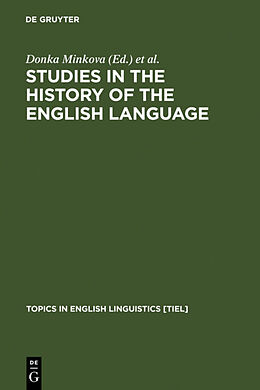 Fester Einband Studies in the History of the English Language von 
