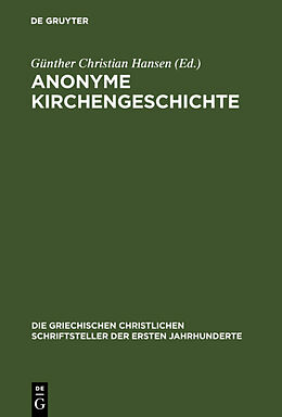Fester Einband Anonyme Kirchengeschichte von 