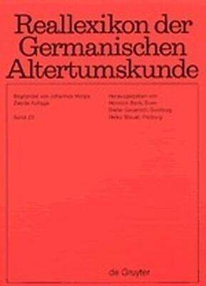 Reallexikon der Germanischen Altertumskunde / Pfalzel - Quaden