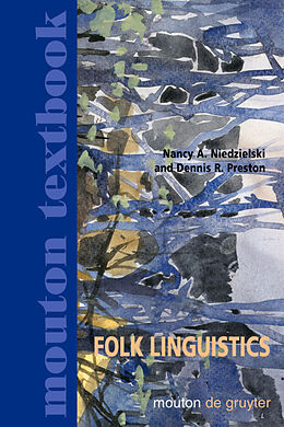 Livre Relié Folk Linguistics de Dennis R. Preston, Nancy A. Niedzielski