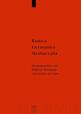 Fester Einband Runica - Germanica - Mediaevalia von 