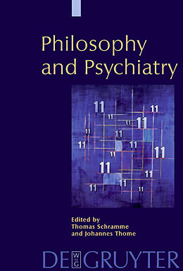Fester Einband Philosophy and Psychiatry von 