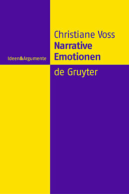 Fester Einband Narrative Emotionen von Christiane Voss