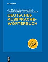 Fester Einband Deutsches Aussprachewörterbuch von Eva-Maria Krech, Eberhard Stock, Ursula Hirschfeld