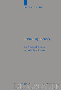 Fester Einband Rebuilding Identity von Jacob L. Wright