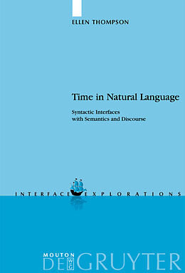 Livre Relié Time in Natural Language de Ellen Thompson
