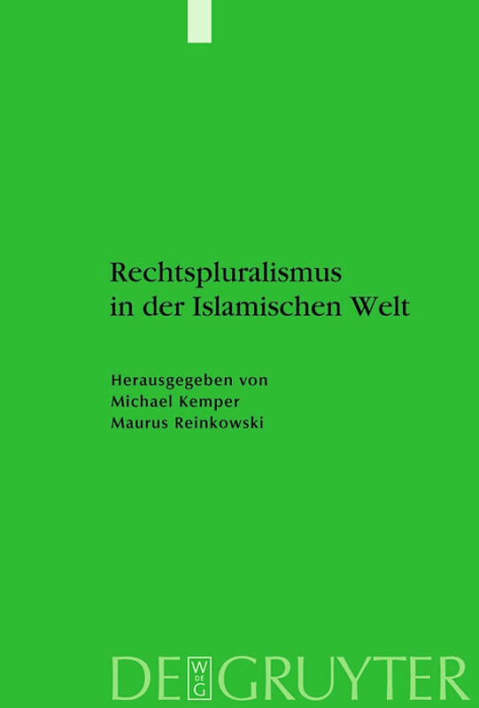 Rechtspluralismus in der Islamischen Welt