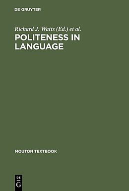 Fester Einband Politeness in Language von 