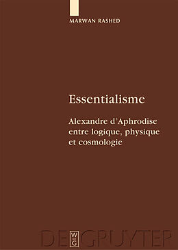 Livre Relié Essentialisme de Marwan Rashed