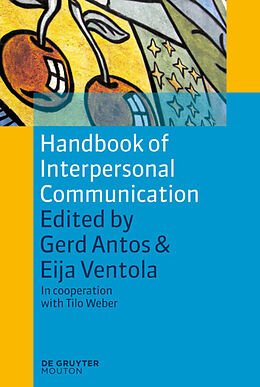 Livre Relié Handbook of Interpersonal Communication de 