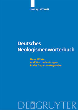 Fester Einband Deutsches Neologismenwörterbuch von 