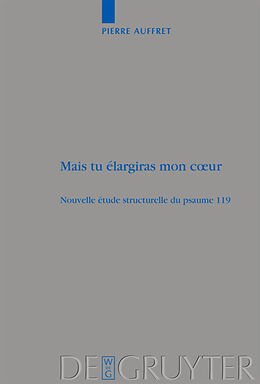 Livre Relié Mais tu élargiras mon c ur de Pierre Auffret