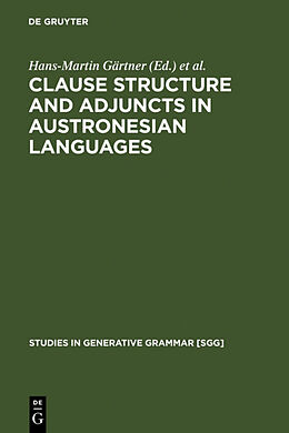 Livre Relié Clause Structure and Adjuncts in Austronesian Languages de 