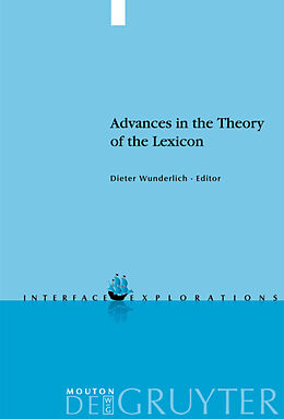 Fester Einband Advances in the Theory of the Lexicon von 