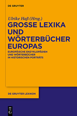 Fester Einband Große Lexika und Wörterbücher Europas von 