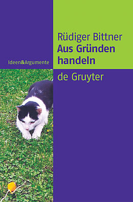 E-Book (pdf) Aus Gründen handeln von Rüdiger Bittner