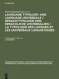 E-Book (pdf) Language Typology and Language Universals 2.Teilband von Martin Haspelmath, Ekkehard König, Wulf Oesterreicher