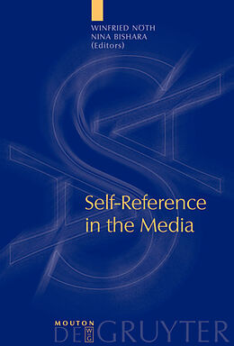 Livre Relié Self-Reference in the Media de 
