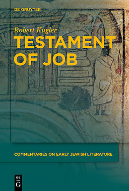 Livre Relié Testament of Job de Robert Kugler
