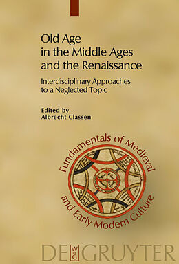 Livre Relié Old Age in the Middle Ages and the Renaissance de 