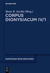 Fester Einband Ioannis Scythopolitani prologus et scholia in Dionysii Areopagitae librum 'De divinis nominibus' cum additamentis interpretum aliorum von 
