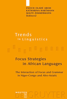 Livre Relié Focus Strategies in African Languages de 