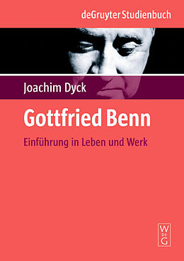 Kartonierter Einband Gottfried Benn von Joachim Dyck