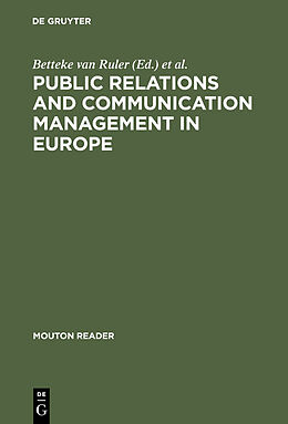 eBook (pdf) Public Relations and Communication Management in Europe de 