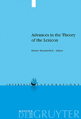 eBook (pdf) Advances in the Theory of the Lexicon de 