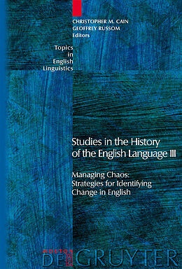 E-Book (pdf) Studies in the History of the English Language III von 